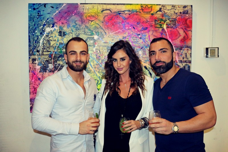 Suzi in Beirut at Vick Vanlian Showroom